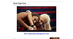 Desktop Screenshot of nudefightclub.us